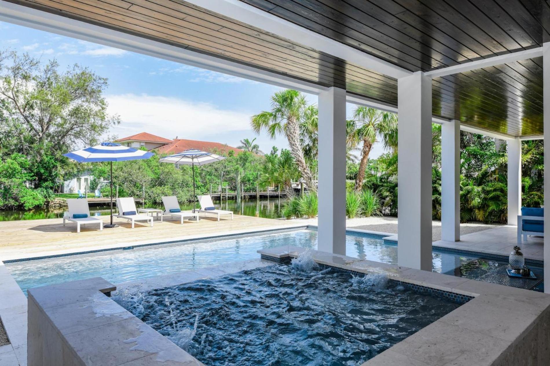 Sea La Vie Beach House - Luxurious 4Br Home W Pool Spa Dock Canal Access On Anna Maria Island Esterno foto
